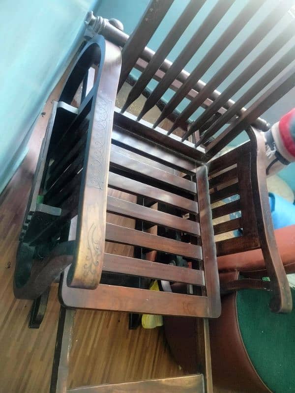 Rocking chair available for sale, Fresh Pictures attached. 7