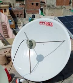 Dish Antena with C Band LNB & Receiver