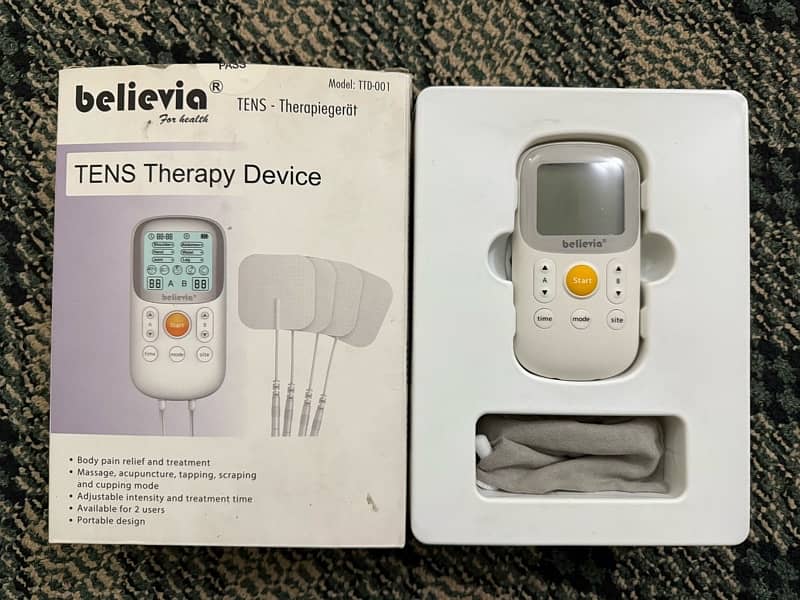 Believa TENS Therapy Device - Model TTD-001 0