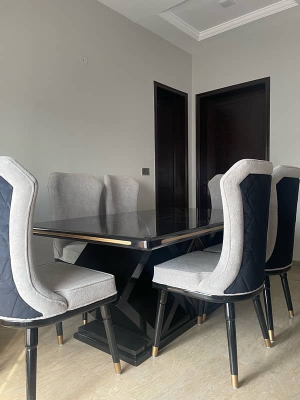 Sheesham dining table ( 6 chairs ) 2