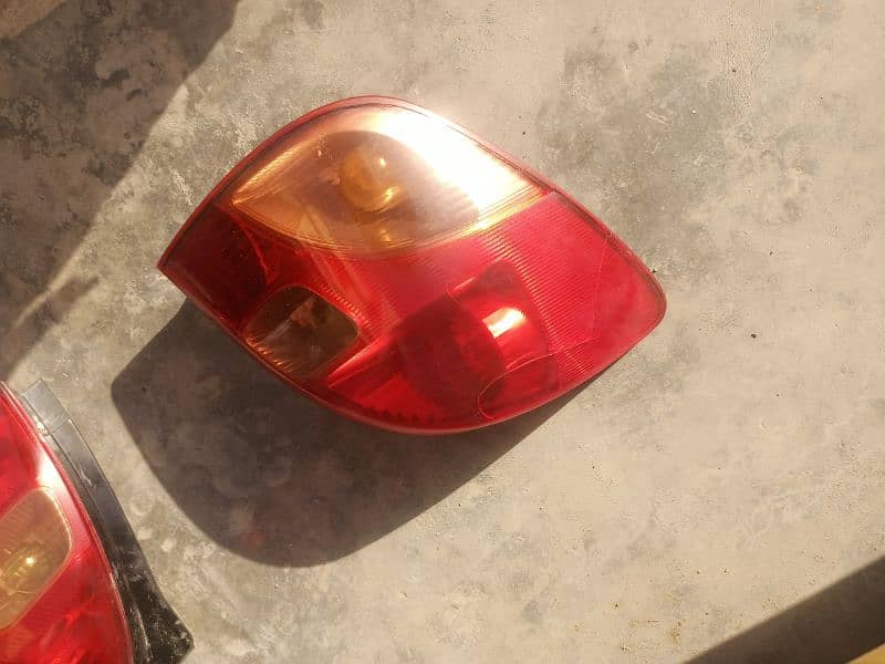 Toyota Spacio 2002 tail lights both sides brand new complete sets 3