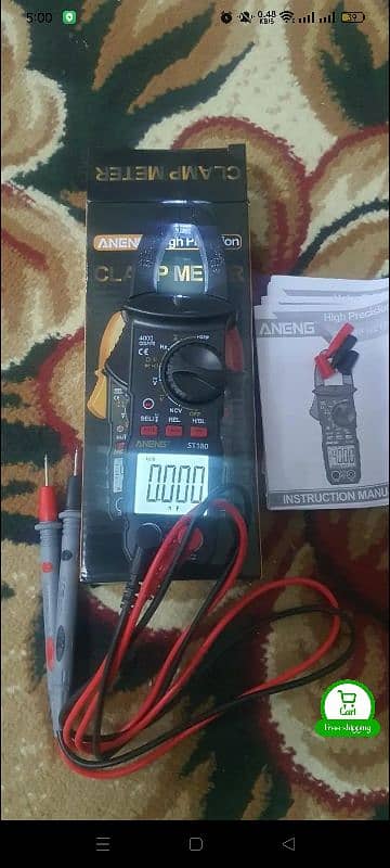 Brand New ANENG ST180 Digital Clamp Multimeter 1