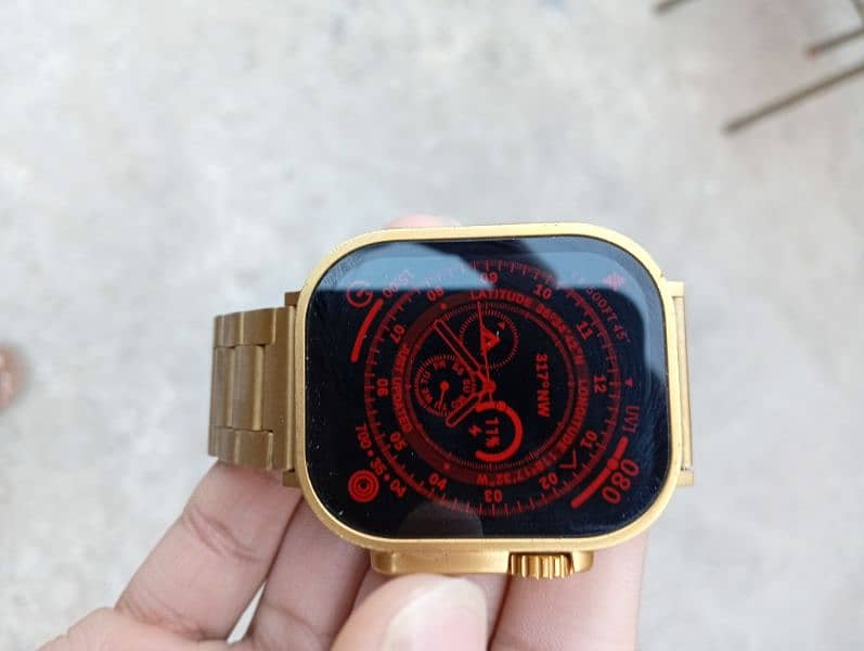 finder G9 ultra pro golden smart watch 3