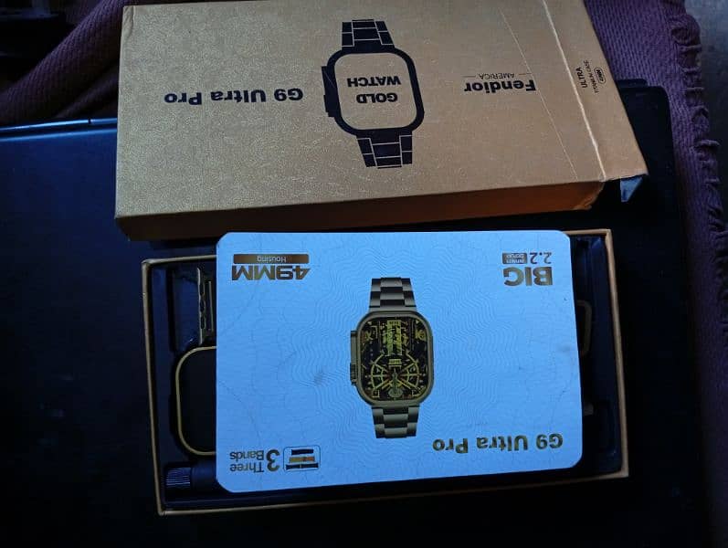 finder G9 ultra pro golden smart watch 6