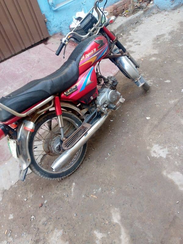 honda cd 70 2009 model biometric avialable 0