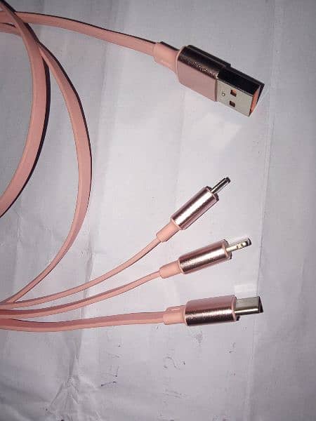 3in one charging & datA cable 1