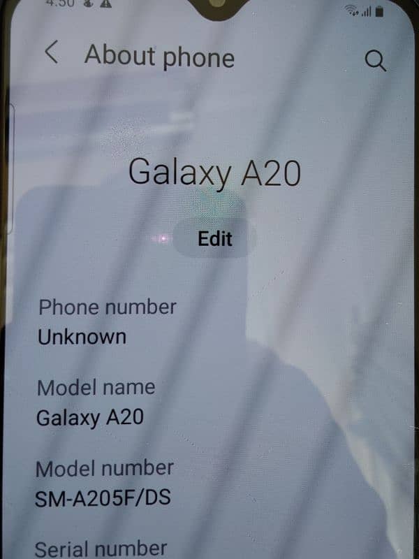 Samsung galaxy A20 PTA approved 3/32 gb 10