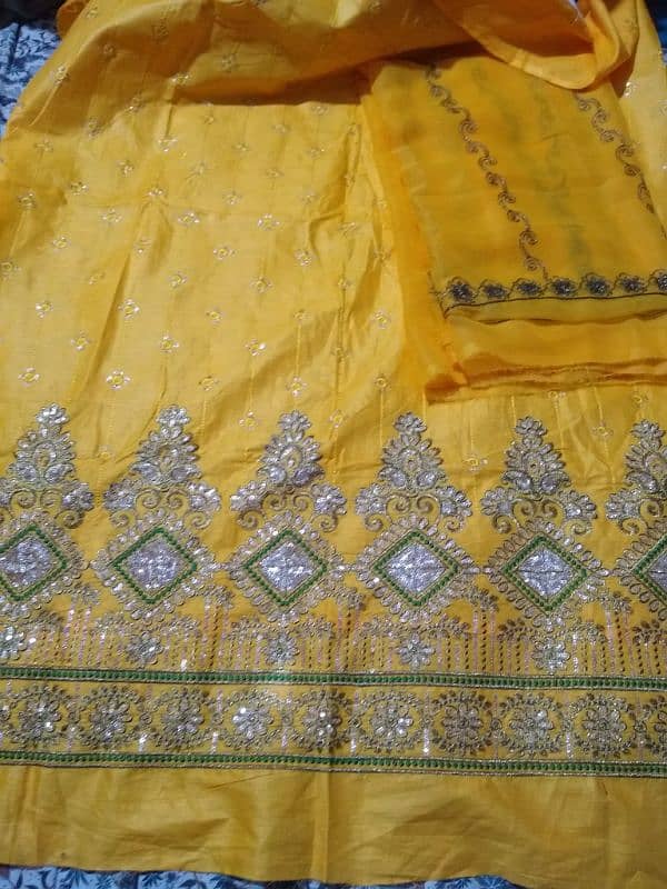 Sasta but khubsurat embroidery 3 piece 6