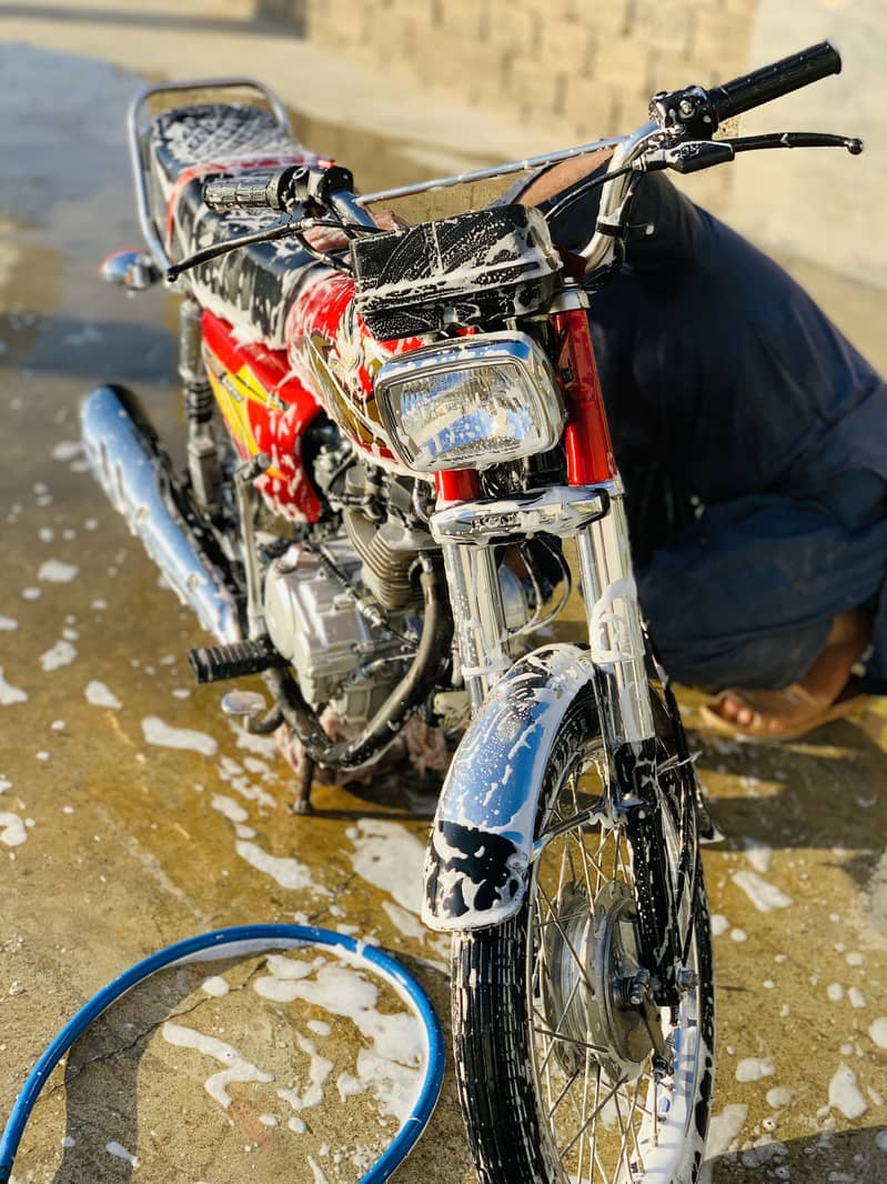 HONDA CG 125 || LUSH CONDITION || All punjab registered 0