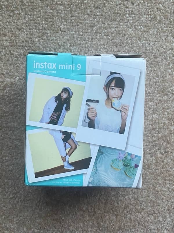 Instax Mini 9 Polaroid Camera Ice Blue Instant Camera 2