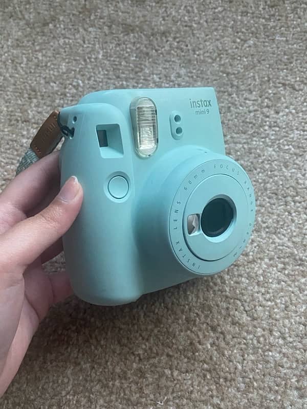 Instax Mini 9 Polaroid Camera Ice Blue Instant Camera 6