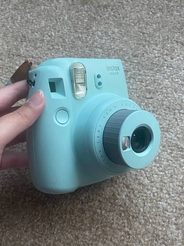 Instax Mini 9 Polaroid Camera Ice Blue Instant Camera 7