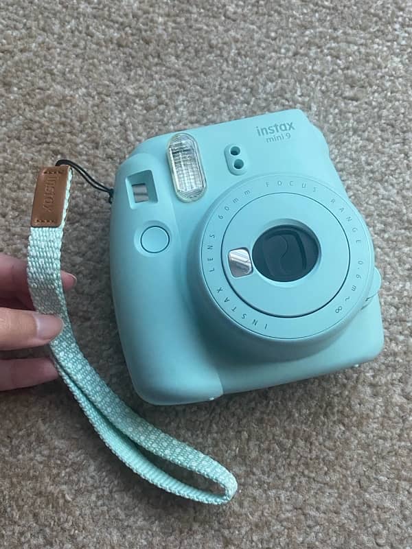 Instax Mini 9 Polaroid Camera Ice Blue Instant Camera 8