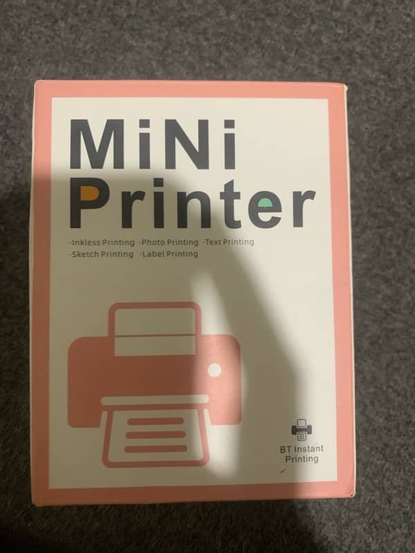 Mini Cute Printer pocket size 2