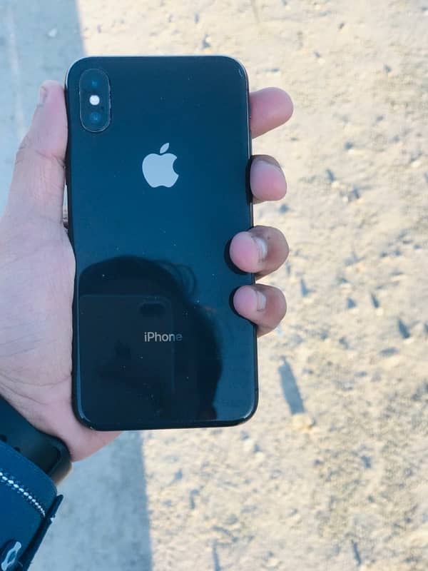 Iphone X 64 gb for sale black color 0