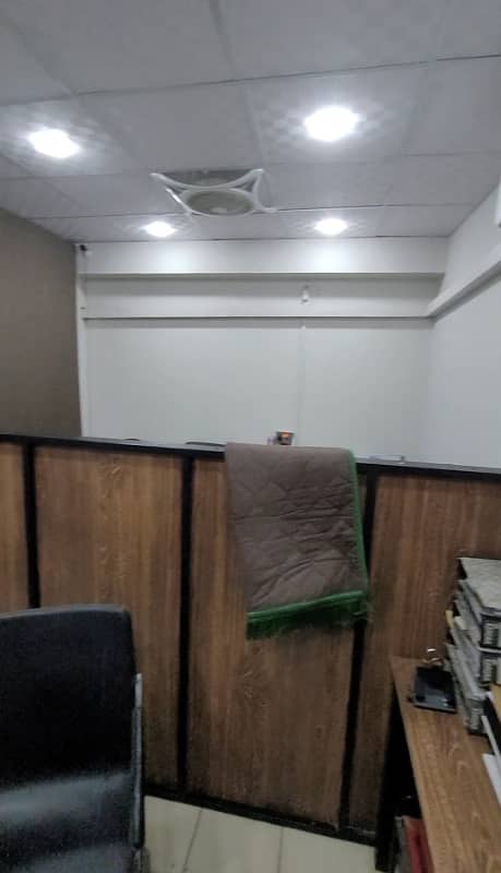 Small office for rent 250sqft in shahar e Faisal. 6