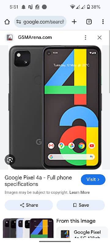 Google pixel 4a 6/128 0