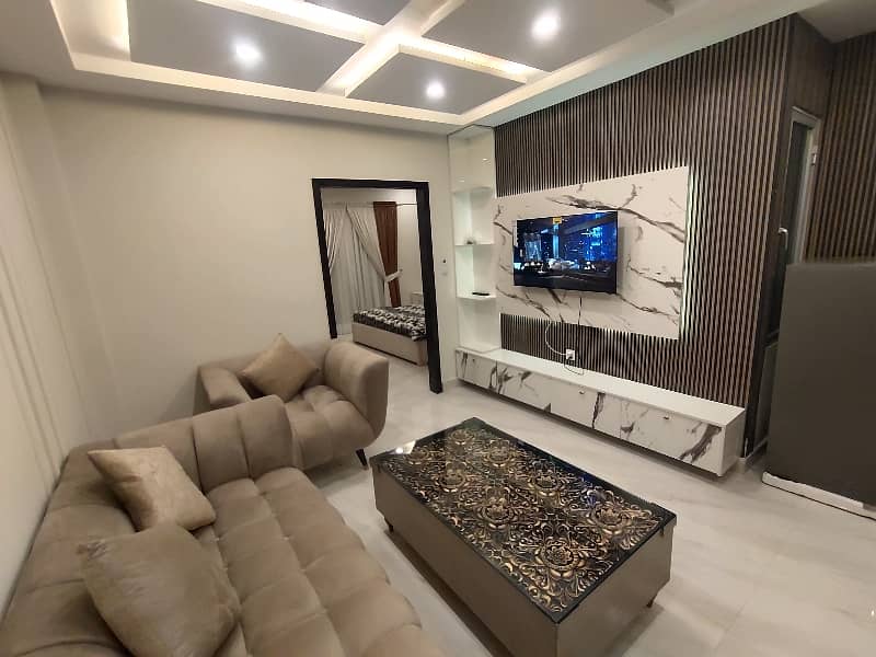 Brand New Furnished 2 Bedrooms Apartment 2nd Floor For Rent in Iqbal Block, Bahria Town Lahore 13