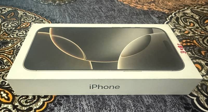 Brand new in sealed box Apple iPhone 16 Pro Max unlocked 256GB 3