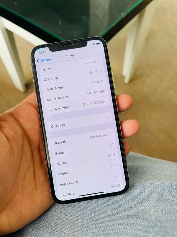 iPhone x 256gb 10.10 exchange 4