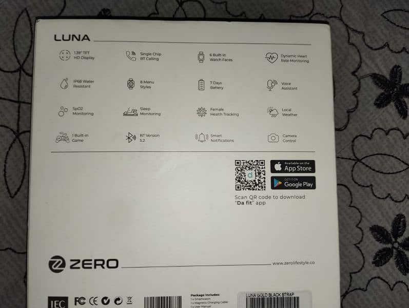 zero lifestyle Luna series 2 6