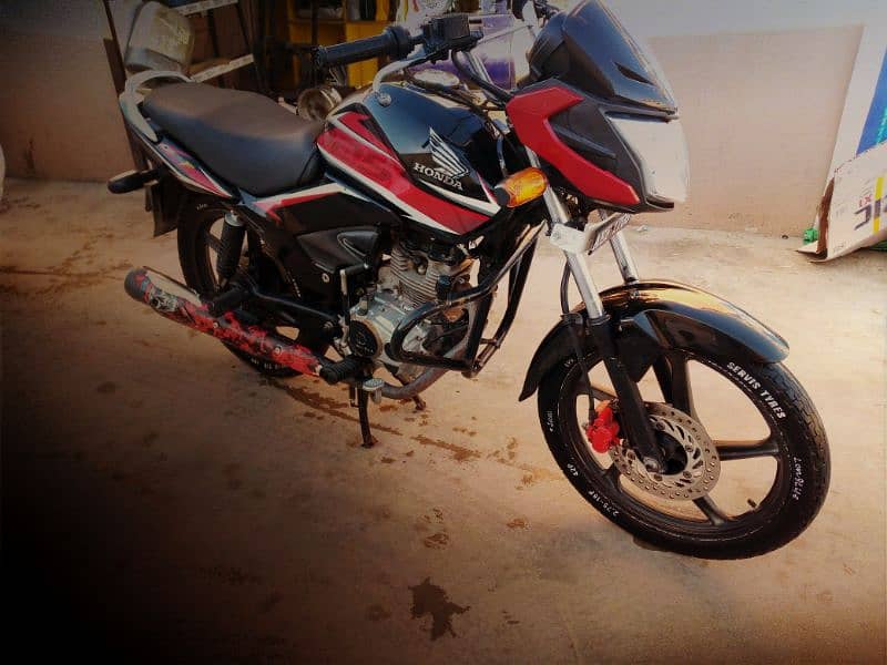 Honda CB 125 F import exchange possible with mehran and other saml car 2