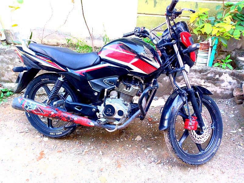 Honda CB 125 F import exchange possible with mehran and other saml car 7