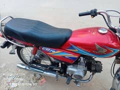 Honda CD 70 red colour