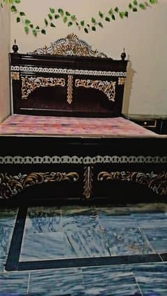 Bed and dressing for sale in very cheap price