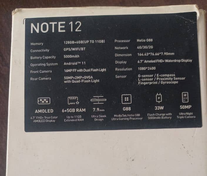 Infinix Note 12 4