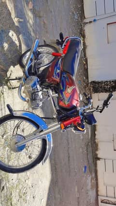 Honda CD 70 model 2024 like new bike