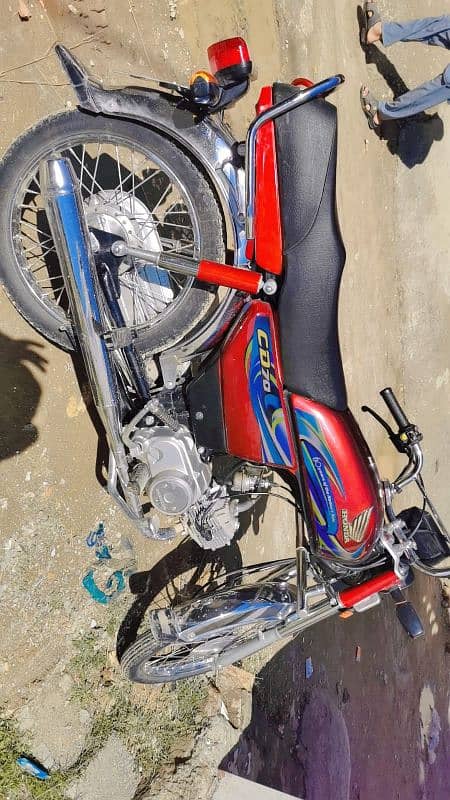 Honda CD 70 model 2024 like new bike 6