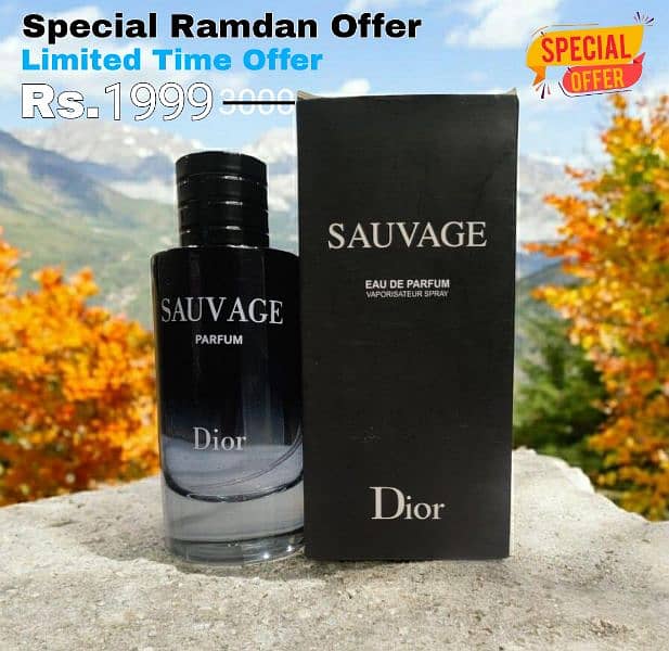 Sauvage Long lasting Perfume 100ml 0