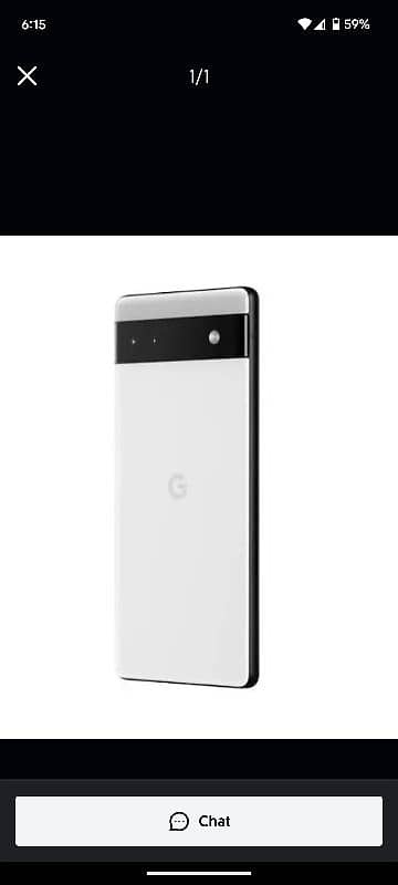 Google pixel 6a. pta  03270017/460 0