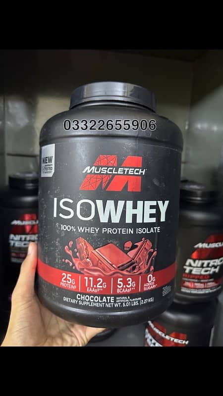 Nitro tech Iso Whey 5lbs 0