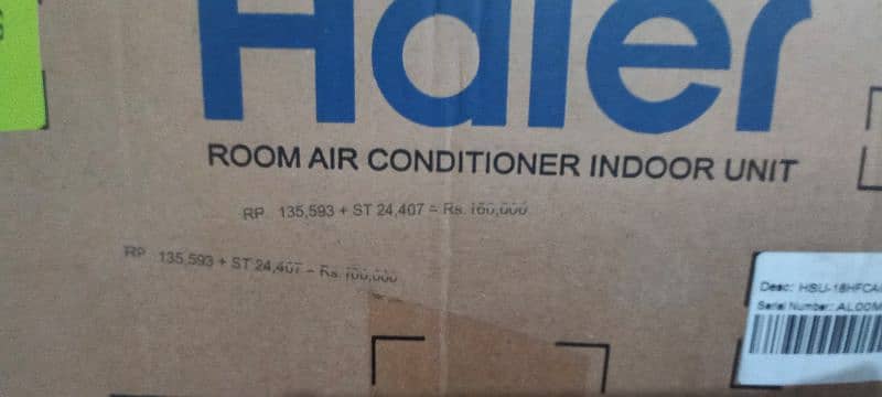 New ac inverter  Haier T3 1