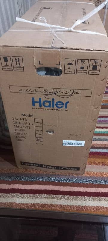 New ac inverter  Haier T3 8