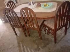 6 seater dining table