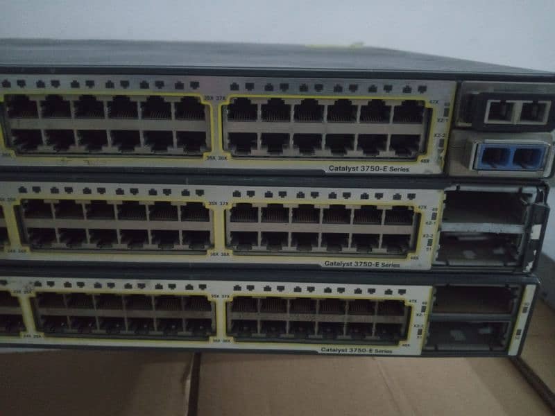 Cisco 3750-E switch Available For sale. 2