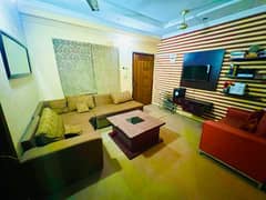 2 BEDROOM FURNISHED FLAT FOR RENT F-17 ISLAMABAD ALL FACILITY AVAILA