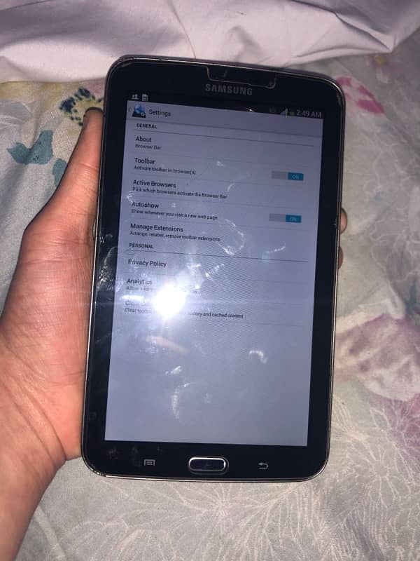 Samsung Tablet 16Gb With Sim Slot 2