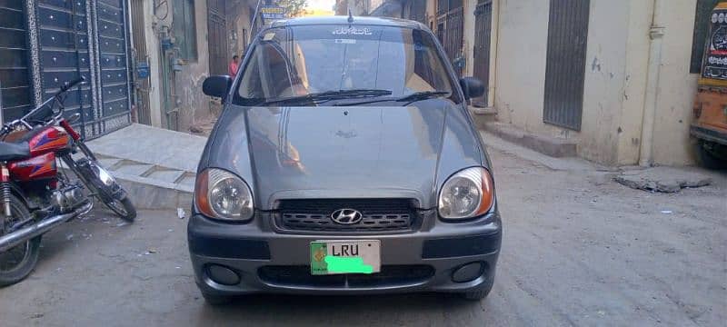 Hyundai Santro CLUB 2004 Matelick Grey Full Chillled AC Brand NewTyers 0