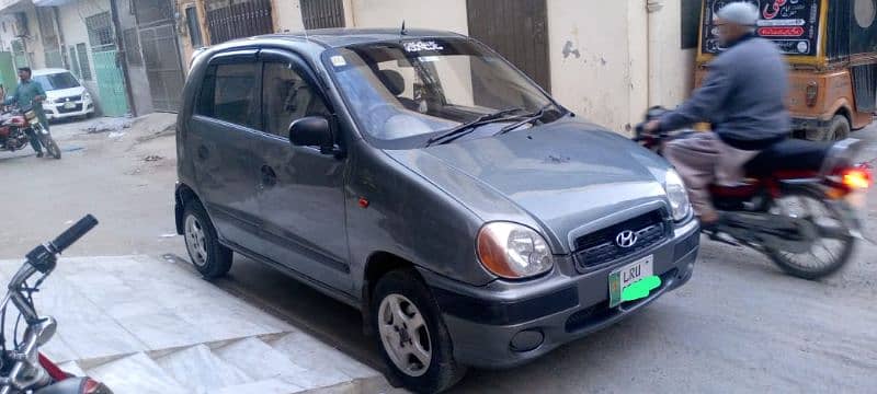 Hyundai Santro CLUB 2004 Matelick Grey Full Chillled AC Brand NewTyers 14