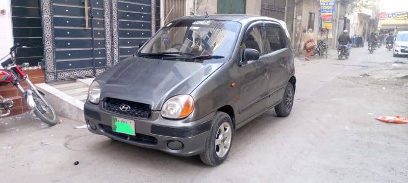 Hyundai Santro CLUB 2004 Matelick Grey Full Chillled AC Brand NewTyers 18