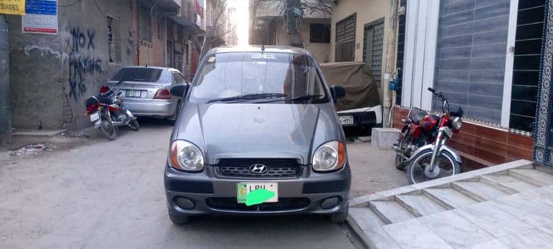 Hyundai Santro CLUB 2004 Matelick Grey Full Chillled AC Brand NewTyers 19