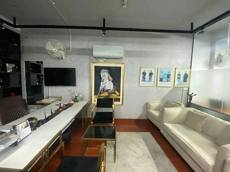 1 kanal Furniture office available in Johar town emporium 3