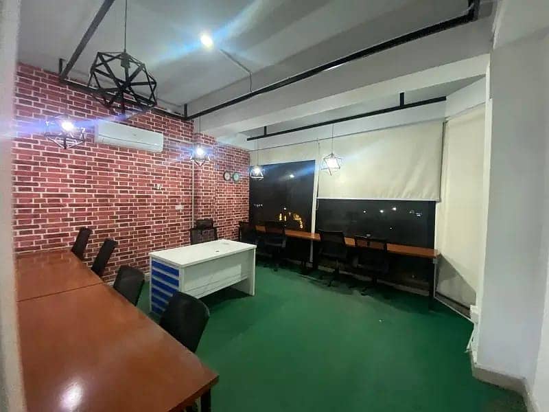 1 kanal Furniture office available in Johar town emporium 6