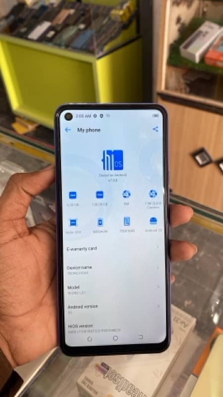 Tecno Pova 6+128 with complete box For cell 1