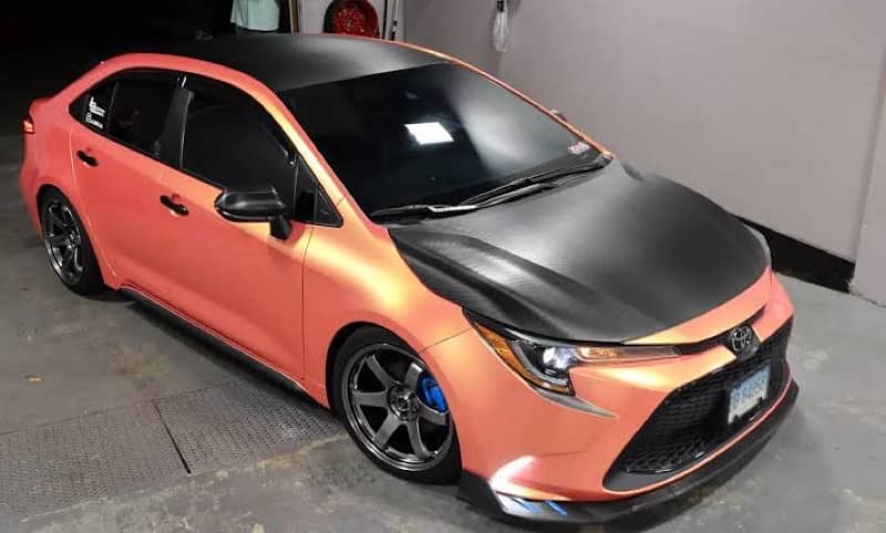 car wrap car wraping full body car wrap ppf paint protection film 7