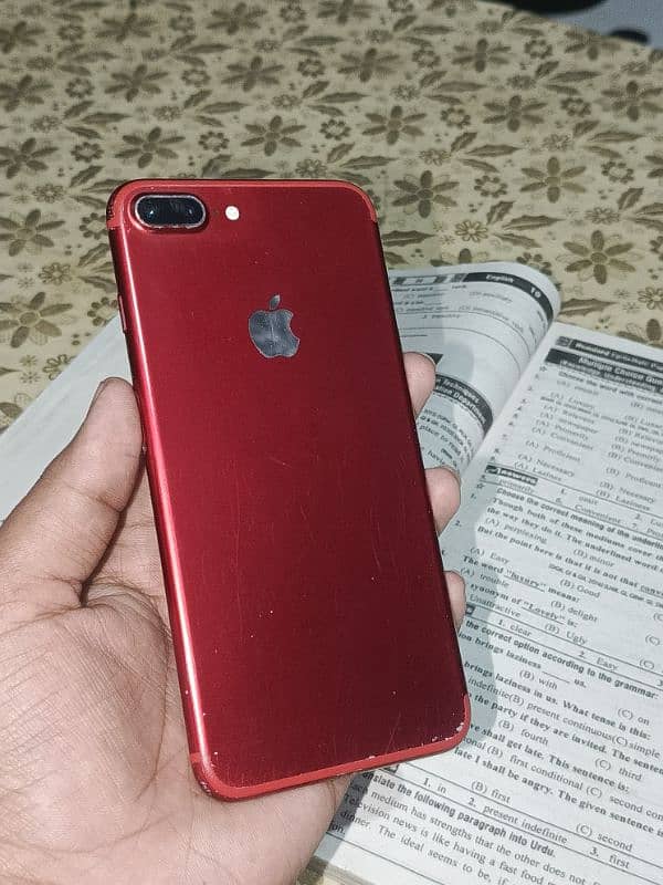 iphone 7 plus pta approved 256 gb all ok red color 1